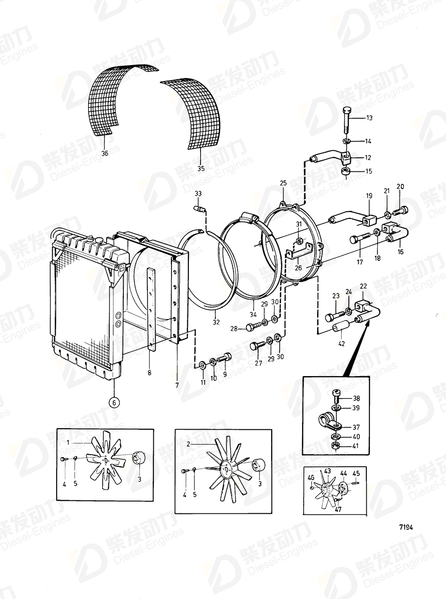 VOLVO Spacer ring 845862 Drawing